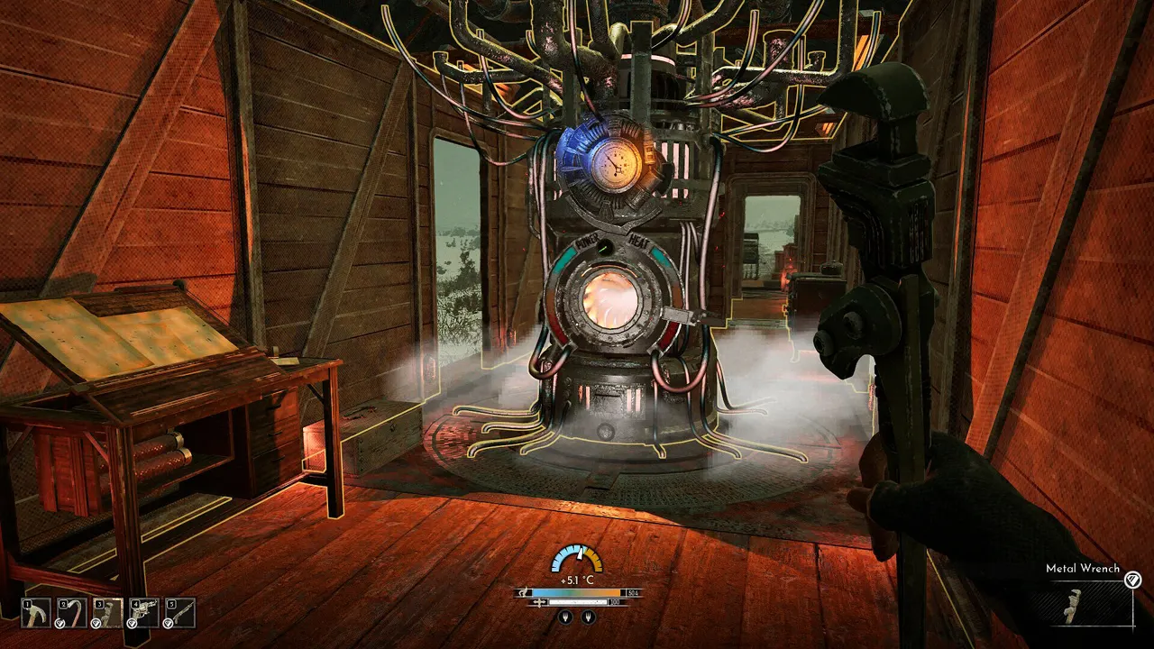 Powered machinery aboard the Eden Engine